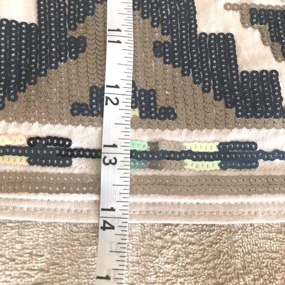 ***SOLD***Express Multicolor Sequin Mini Skirt - Size XS - Picture 7 of 9